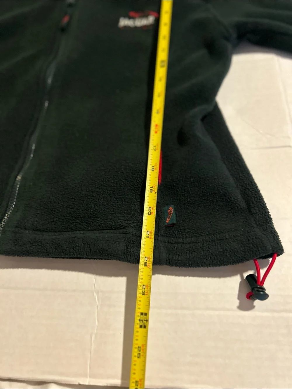 Jaguar Racing Fleece Jacket Y2K Men’s M British Green Full Zip Motorsport F1